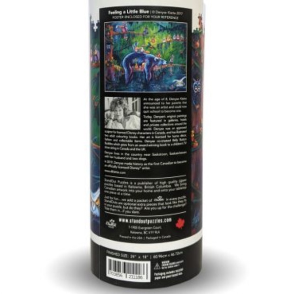 Standout Canadian art/artist 750 pc puzzle NWOT - Picture 3 of 9